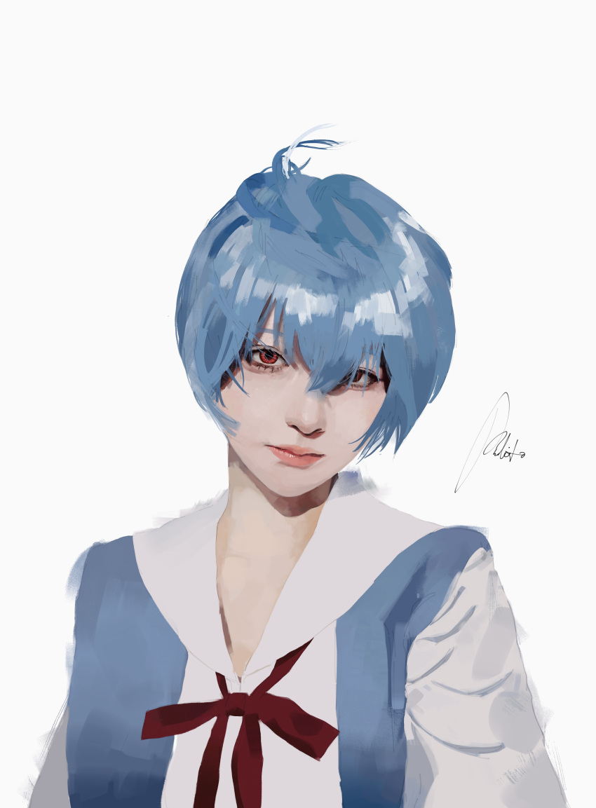 absurdres, ayanami_rei, ayanami_rei_(cosplay), bukito, cosplay, highres, neon_genesis_evangelion