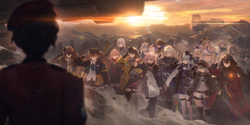 404_(girls'_frontline), absurdres, an-94_(girls'_frontline), bad_link, black_dress, black_socks, brown_eyes, character_request