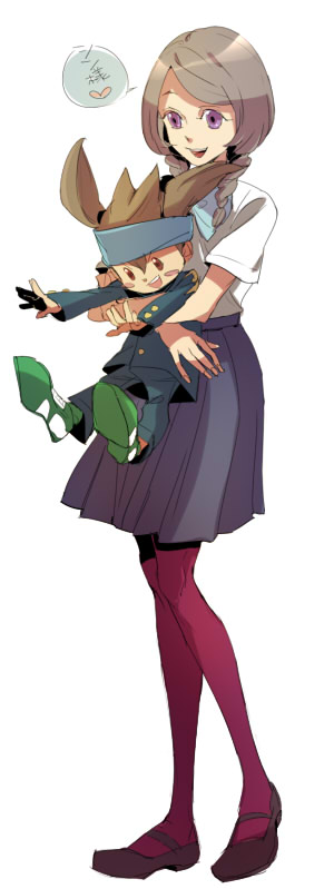 brown_eyes, brown_hair, gakuran, hiroaki_(angie), holding, inazuma_eleven, inazuma_eleven_(series), inazuma_eleven_go