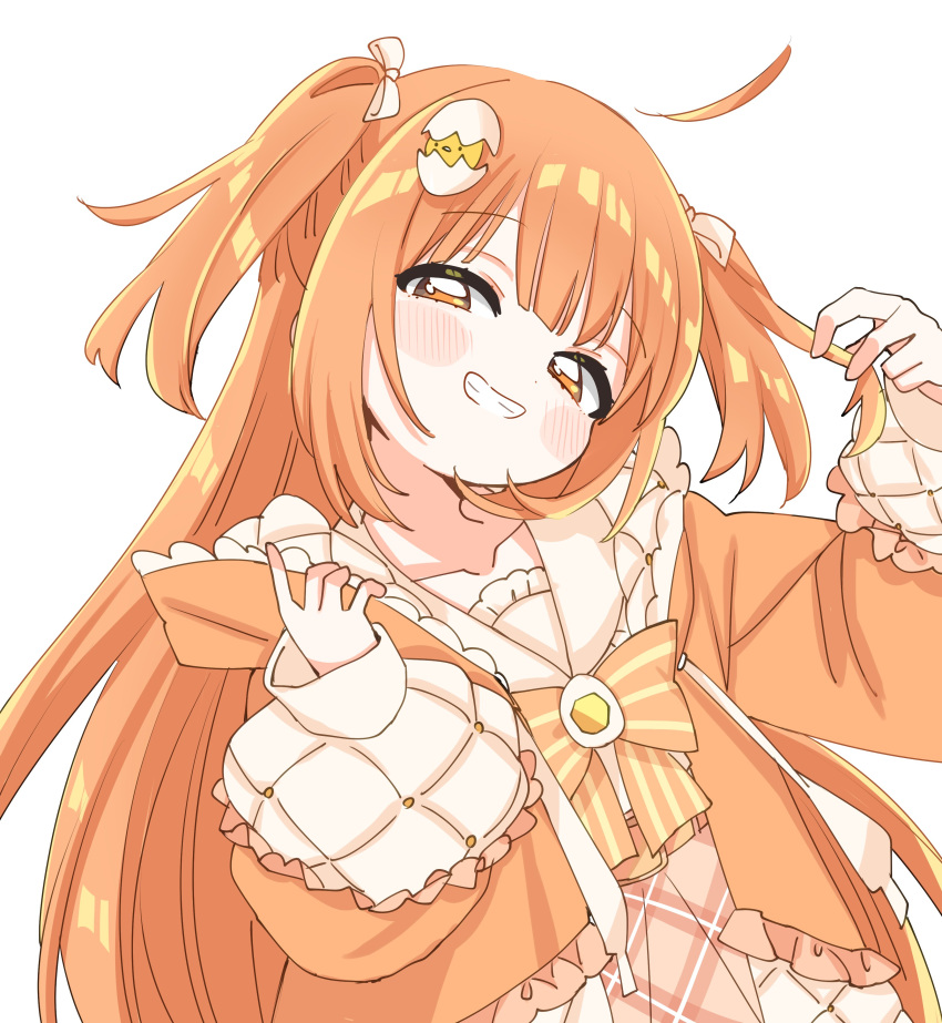 1girl, absurdres, belt, blush_stickers, bow, bowtie, cowboy_shot, drawstring