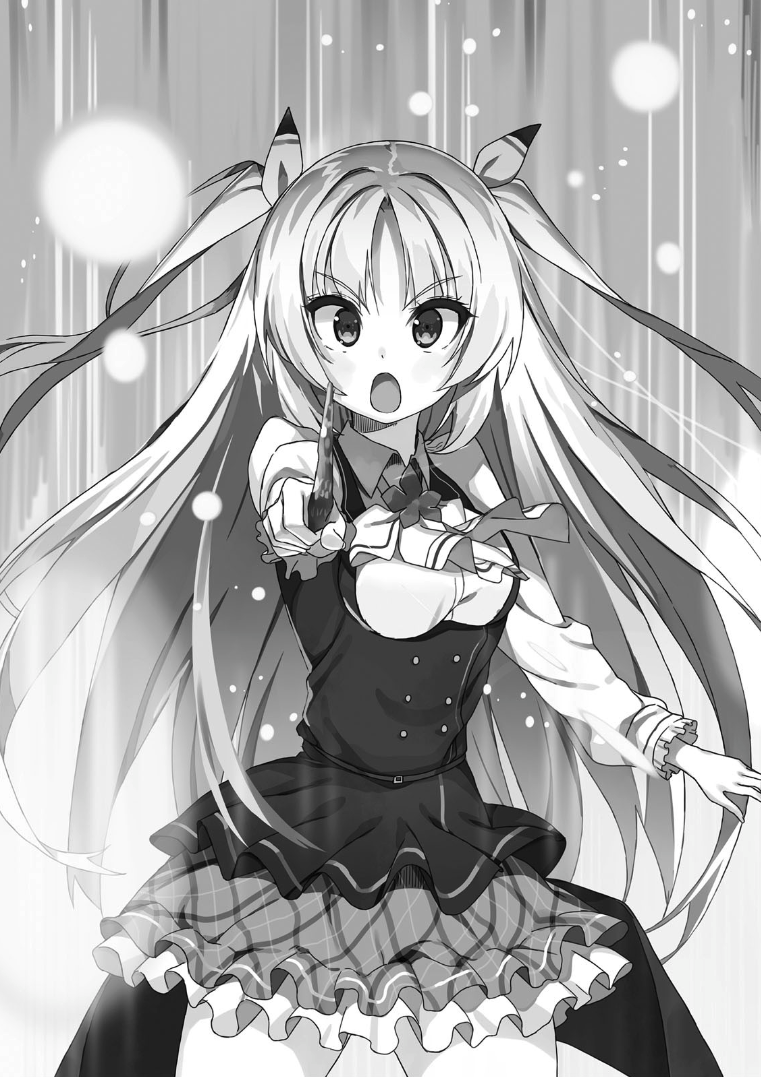 1girl, :o, ascot, breasts, buta_koushaku, charlotte_lily_hughjack, closed_mouth, collared_shirt
