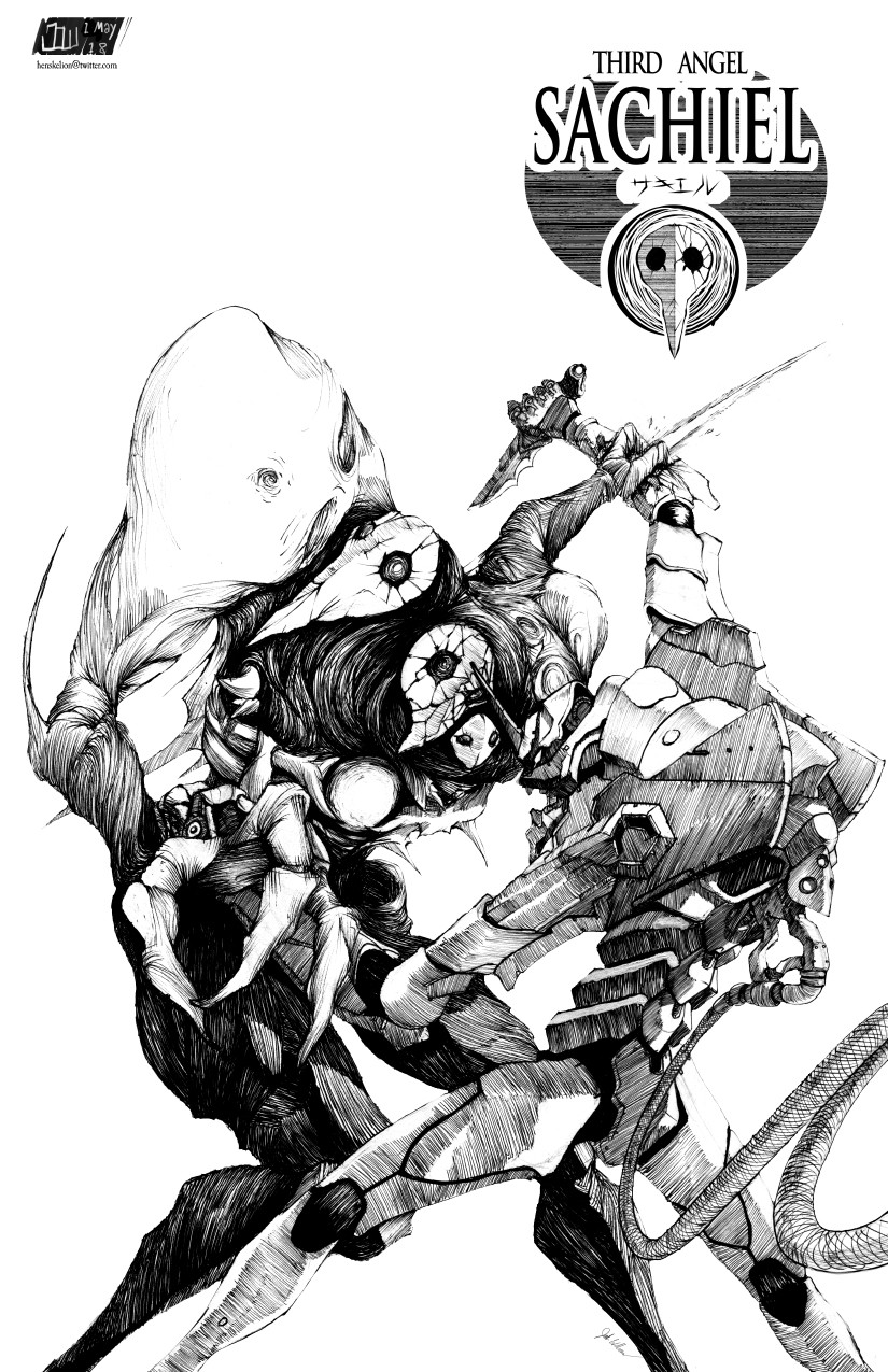 alien, angel_(evangelion), character_name, commentary, dated, duel, english_commentary, eva_01