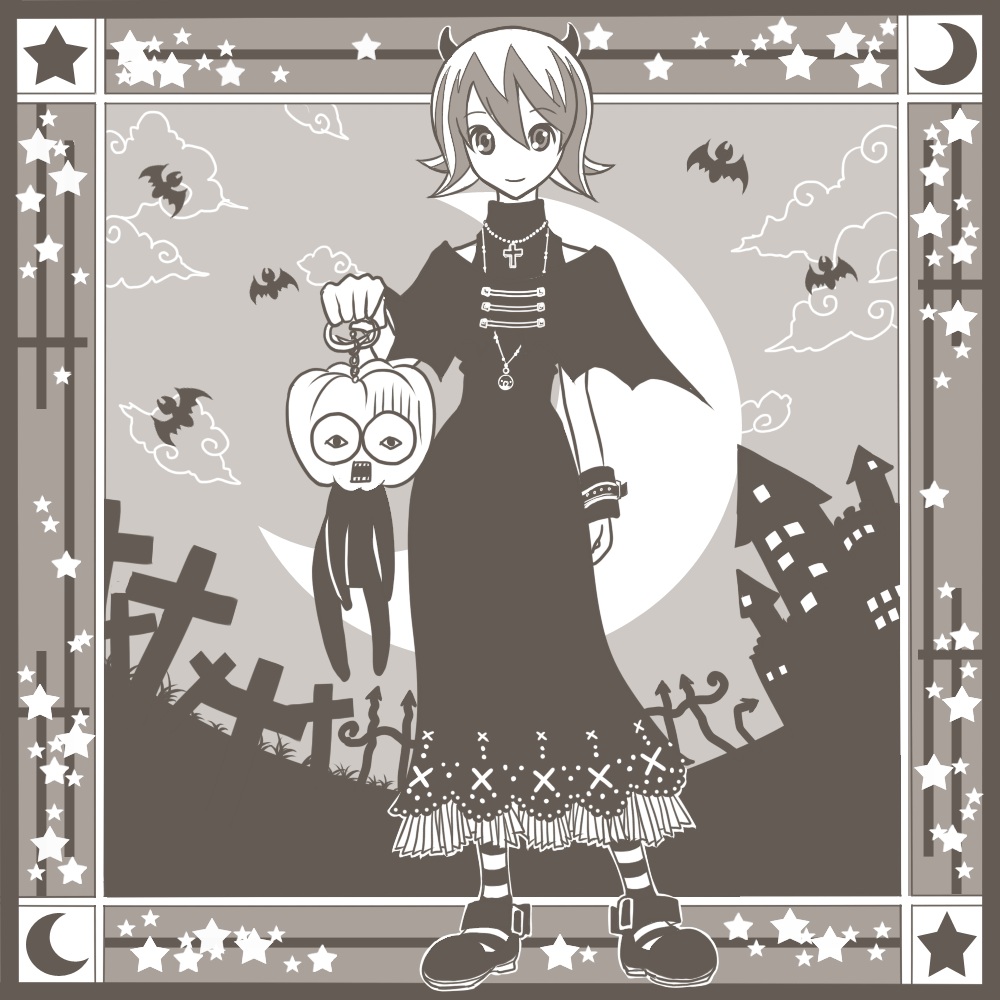 bat_wings, border, carrying, castle, costume, dress, emperor_penguin, full_moon