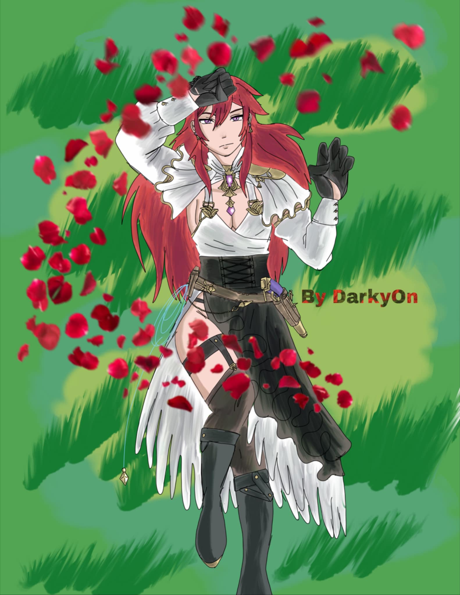 darkyon, highres, hyasha_(noctilucent), noctilucent:_before_dawn, non-web_source, self-upload