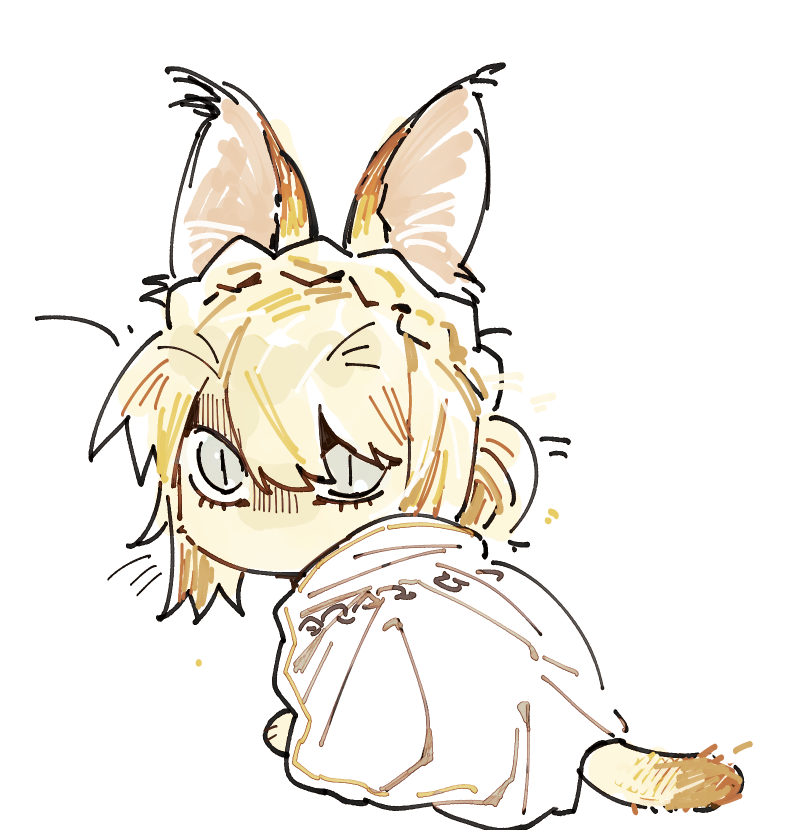 1girl, animal, animalization, anse1289567, blonde_hair, braid, brown_fur, cape