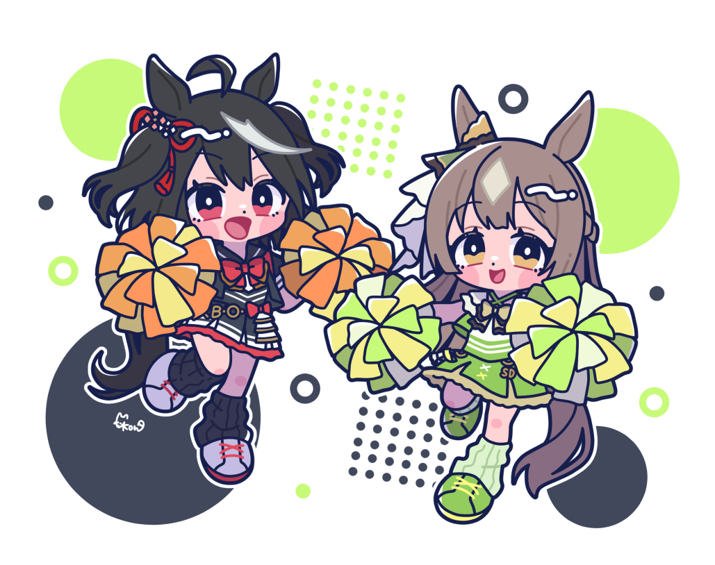 1girl, ahoge, animal_ears, black_circle, black_hair, black_jacket, black_shirt, black_skirt