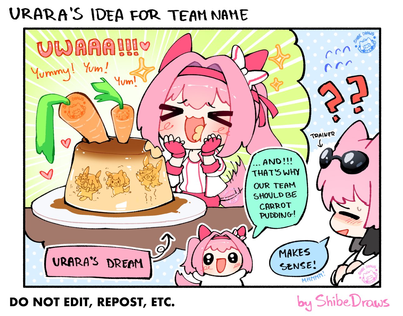 >_<, 0_0, 5girls, animal_ears, blush, bow, buruma, carrot