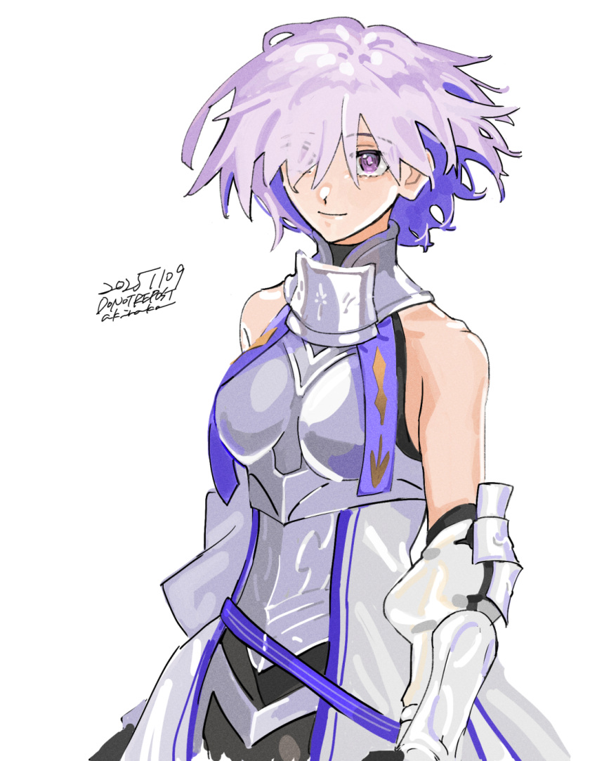 1girl, akiraka_(n_l_m_g), artist_name, bare_shoulders, breasts, closed_mouth, cowboy_shot, dated