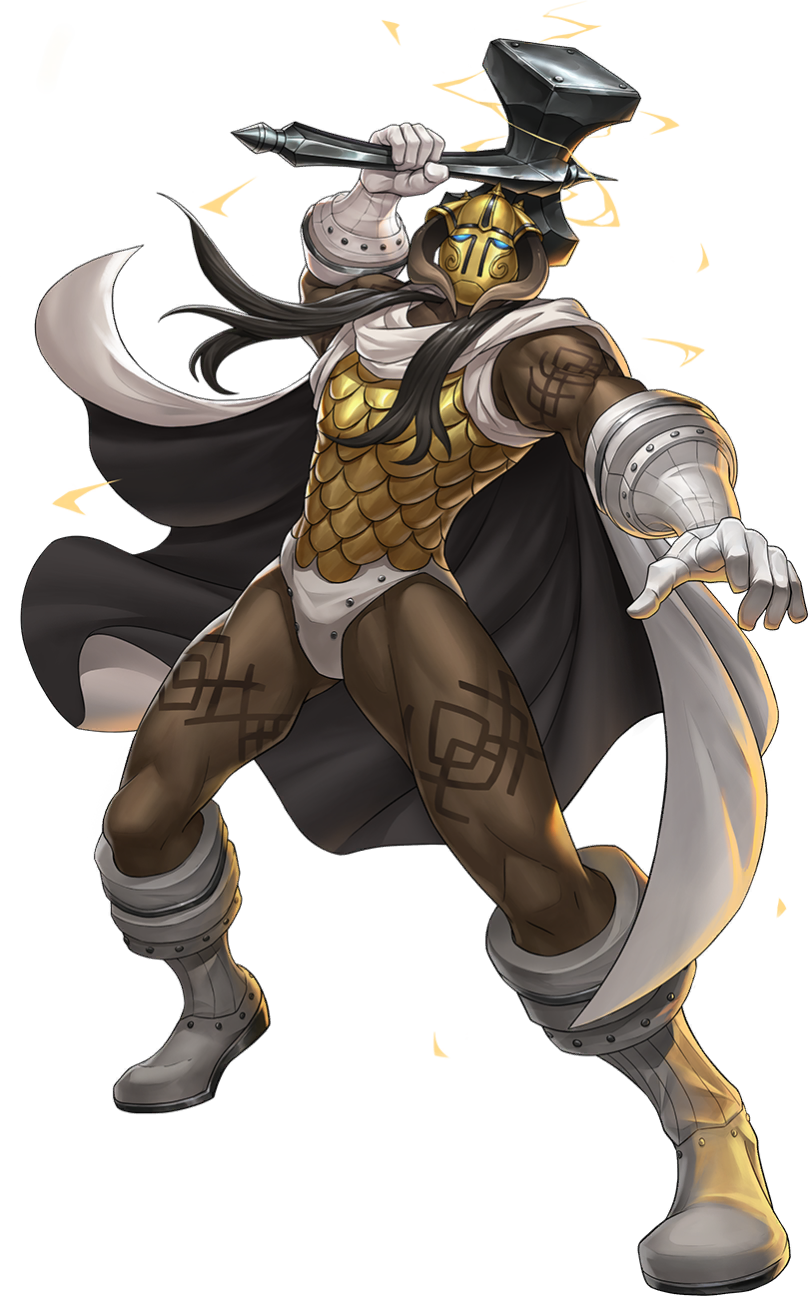 1boy, arm_tattoo, artist_request, black_cape, black_hair, blue_eyes, boots, cape