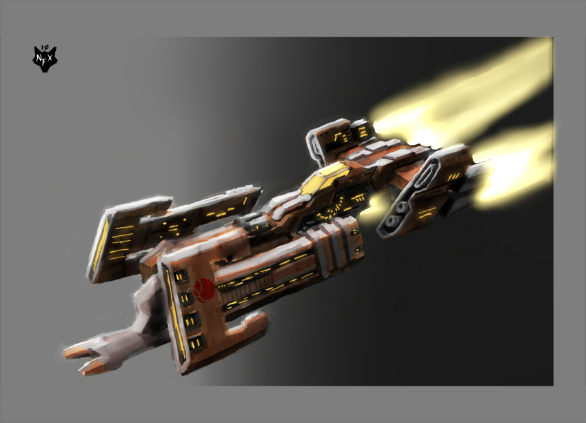 artist_logo, border, commentary, concept_art, emblem, english_commentary, eve_online, exploration_ship_(eve_online)