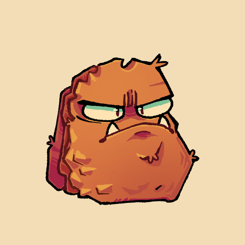 full_body, highres, kinomotoroka, no_humans, plants_vs._zombies, plants_vs._zombies_2, primal_wall-nut, simple_background