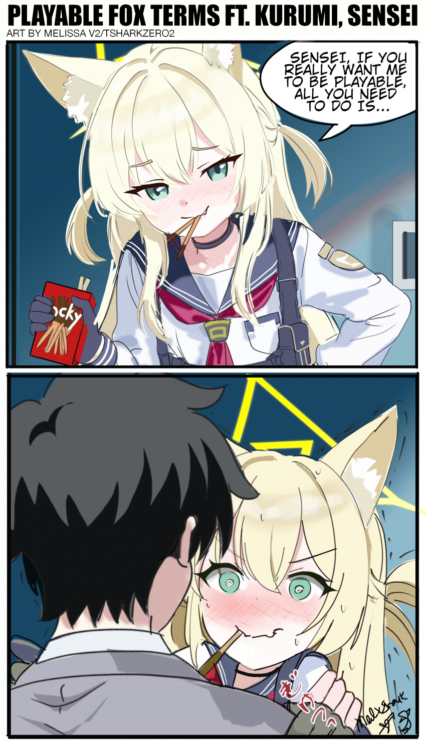 1boy, 1girl, absurdres, animal_ear_fluff, animal_ears, aqua_eyes, black_choker, black_gloves