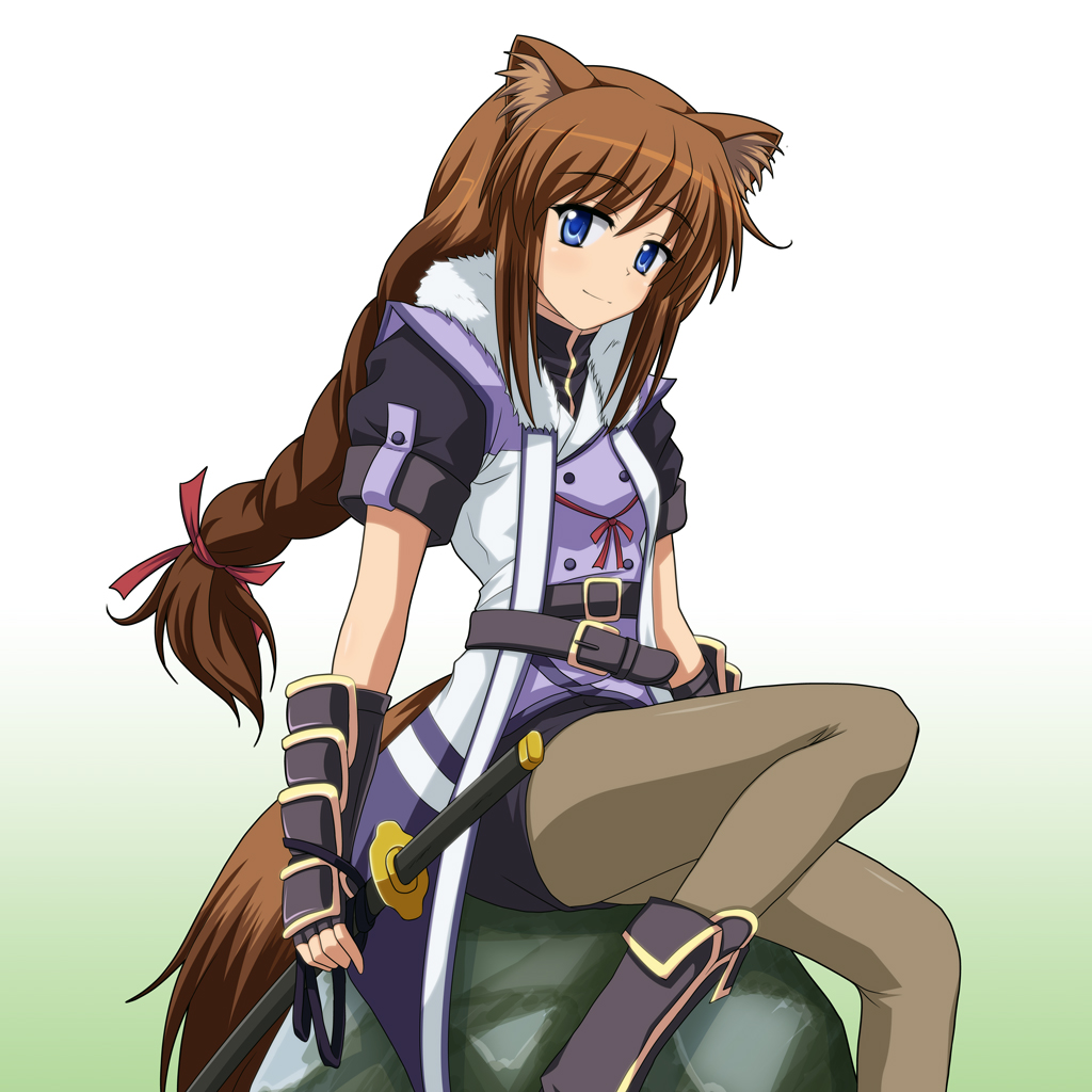 belt, blue_eyes, braid, brioche_d'arquien, brioche_d'arquien, brown_hair, brown_legwear, coat