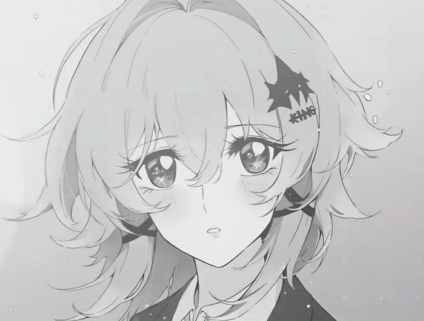 1girl, caesar_king_(zenless_zone_zero), long_hair, looking_at_viewer, shoujo_(style), sparkling_eyes, zenless_zone_zero