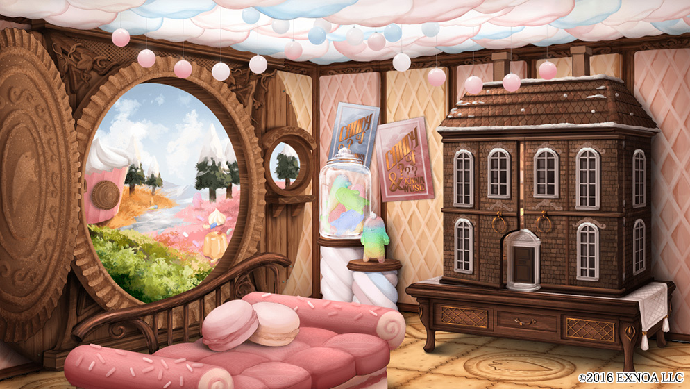 bungou_to_alchemist, bush, candy, candy_jar, chocolate, clouds, cookie, copyright_notice