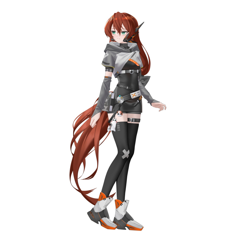 1girl, absurdres, alternate_costume, belt, book, boots, bow, breasts