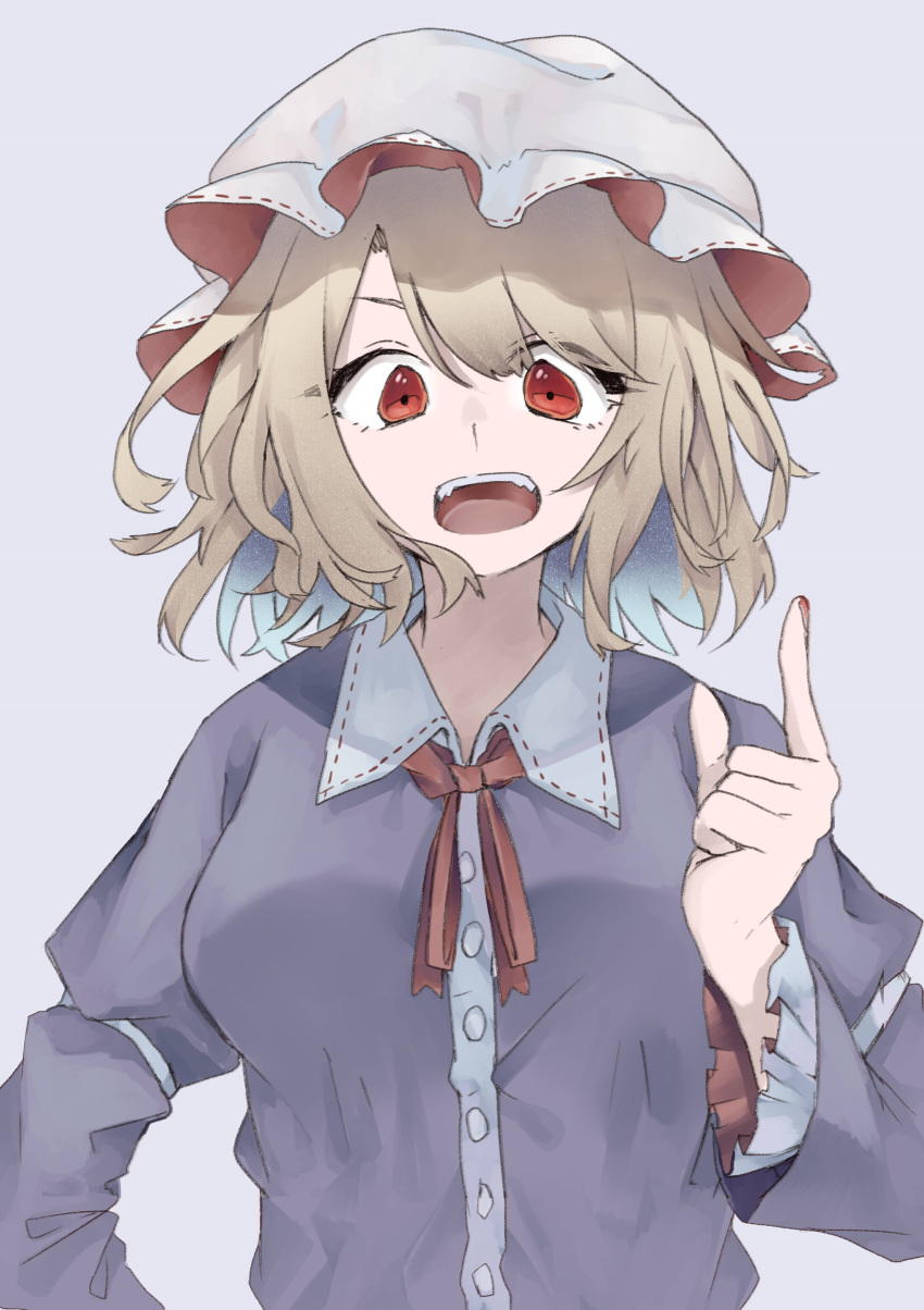 1girl, absurdres, arm_garter, blonde_hair, breasts, buttons, collared_dress, contrast_collar