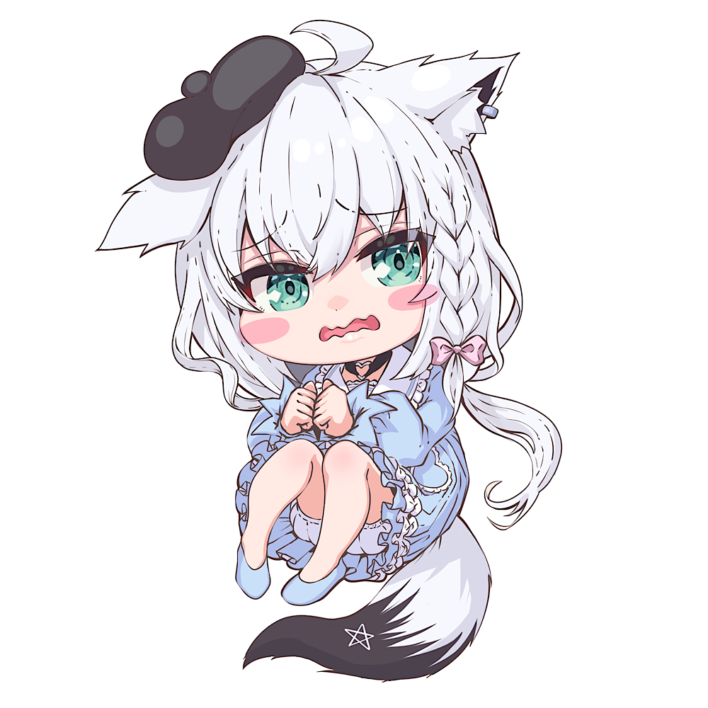 1girl, ahoge, alternate_costume, animal_ear_fluff, animal_ear_piercing, animal_ears, blue_dress, braid