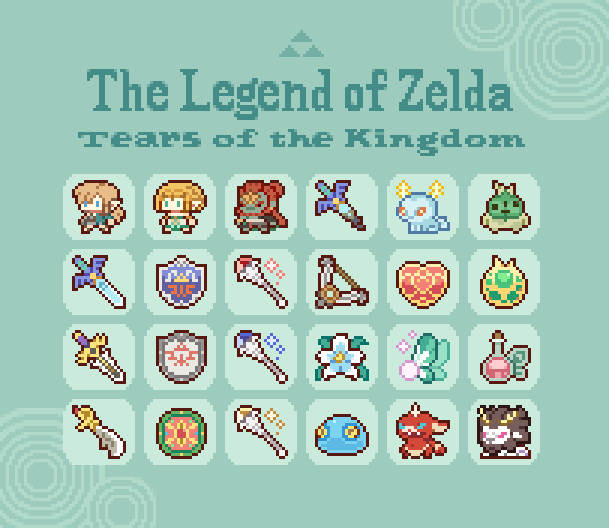 1girl, 2boys, blonde_hair, bokoblin, bow_(weapon), chansui_(ginping0602), chuchu_(zelda), commentary_request