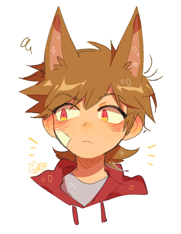 1boy, ^^^, animal_ears, animification, bandage_on_face, bandages, brown_hair, cat_ears
