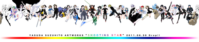 6+boys, 6+girls, character_request, durarara!!, ei_yi_li, etsusa_bridge, ginjima_summer, heiwajima_shizuo