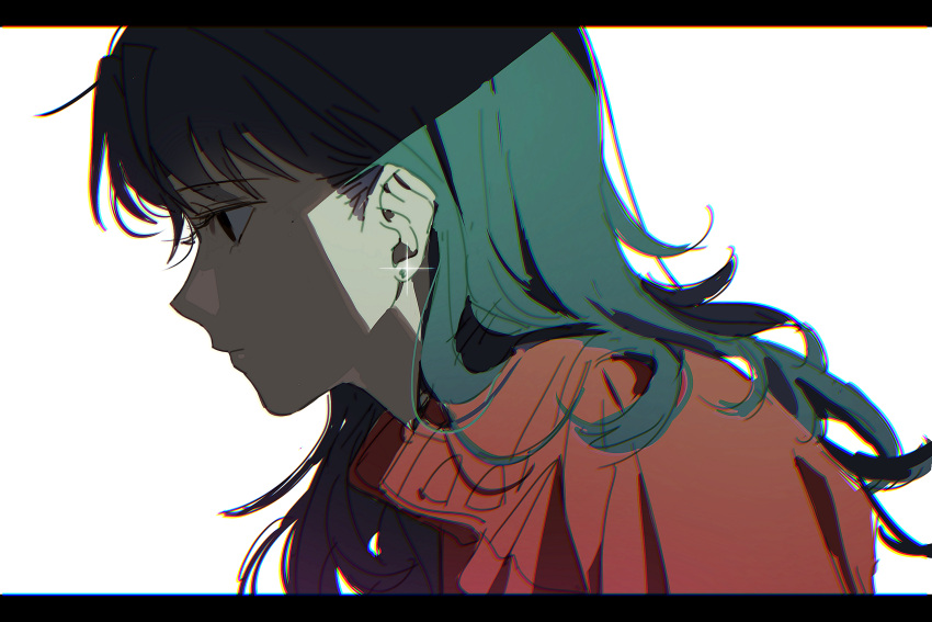 1girl, bsgkstnals03, closed_mouth, earrings, expressionless, highres, jacket, jewelry