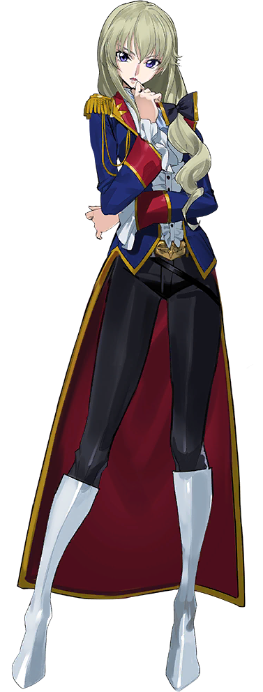 1girl, blonde_hair, blue_eyes, boots, code_geass, code_geass:_boukoku_no_akito, code_geass:_genesic_re;code, epaulettes