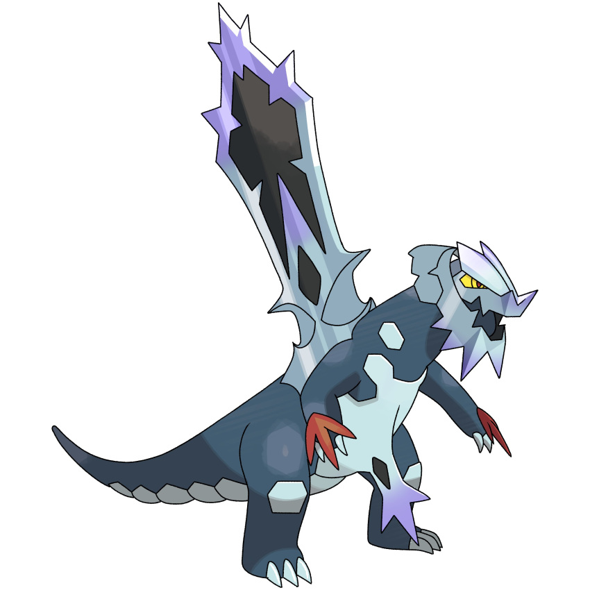 baxcalibur, blue_claws, blue_skin, cardnlh, colored_sclera, colored_skin, dragon, fangs