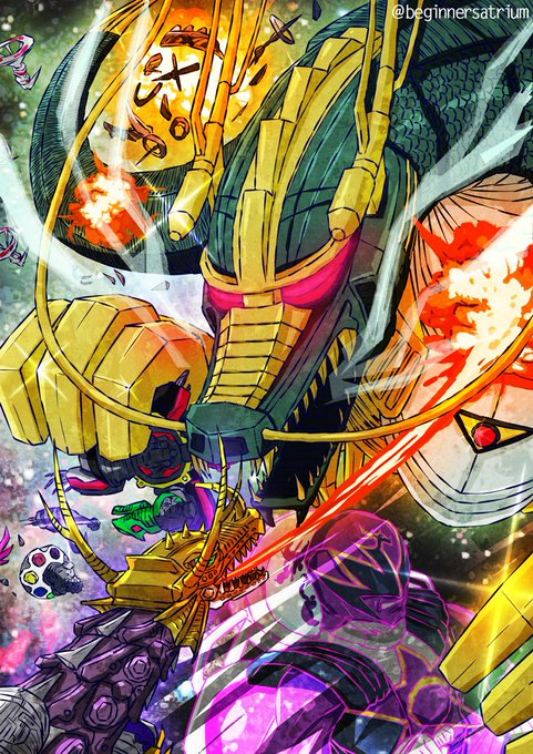 beginnersatrium, cosmic_fury_purple_ranger, daijinryuu, dragon, dragon_cosmic_zord, mecha, mighty_morphin_power_rangers, power_rangers, power_rangers_cosmic_fury, robot, ryu_commander, ryu_voyager, saban_entertainment, serpenterra, serpenterra_(mighty_morphin_power_rangers), shou_ronpo, space, super_sentai, toei_company, tokusatsu, uchuu_sentai_kyuuranger, zords