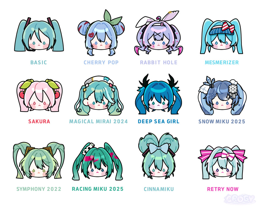 1girl, animal_ear_hairband, animal_ears, blue_eyes, blue_hair, blush_stickers, bow, bow_hairband