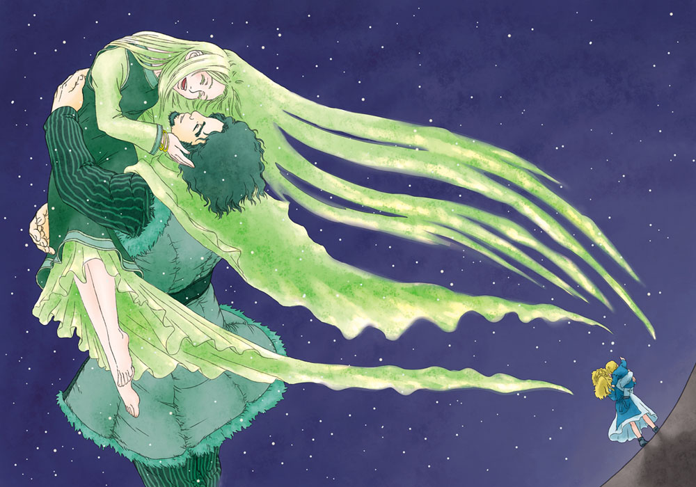 couple, eyes_closed, family, helga_(vinland_saga), hug, motter, thorfinn, thors, vinland_saga, ylfa