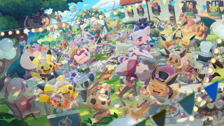 >_<, 1girl, :3, :d, ;d, absurdres, alolan_vulpix, audino