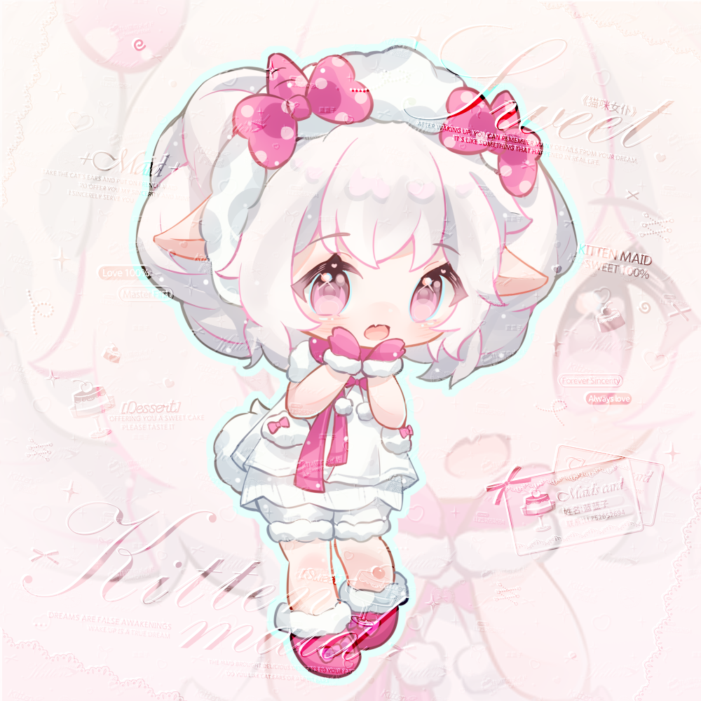 1girl, animal_ears, aqua_outline, bare_arms, boots, bow, bowtie, chibi