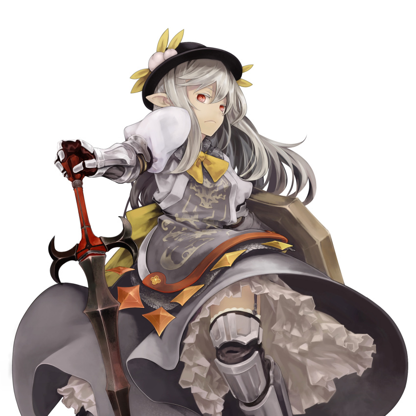 alternate_costume, alternate_hair_color, bow, buront, buront_(cosplay), cosplay, elf, final_fantasy