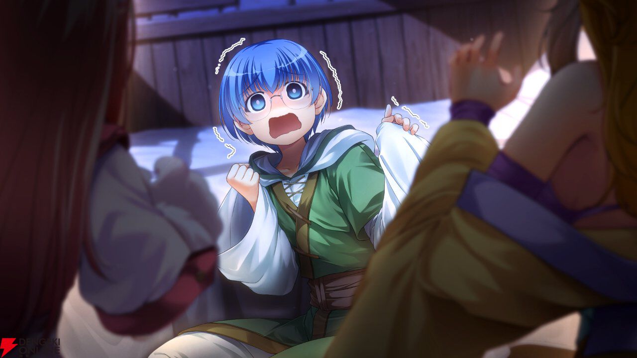 2girls, animal_hands, atelier-moo, bare_shoulders, bikini, blue_eyes, blue_hair, blurry