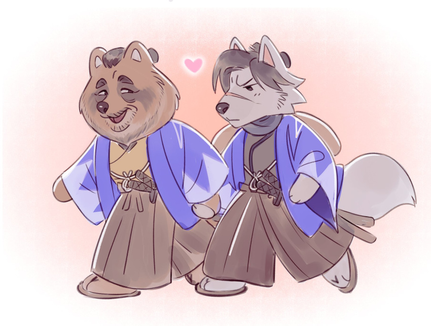 2others, adachi_koichi, animal_crossing, animalization, black_hair, black_scarf, crossover, furry