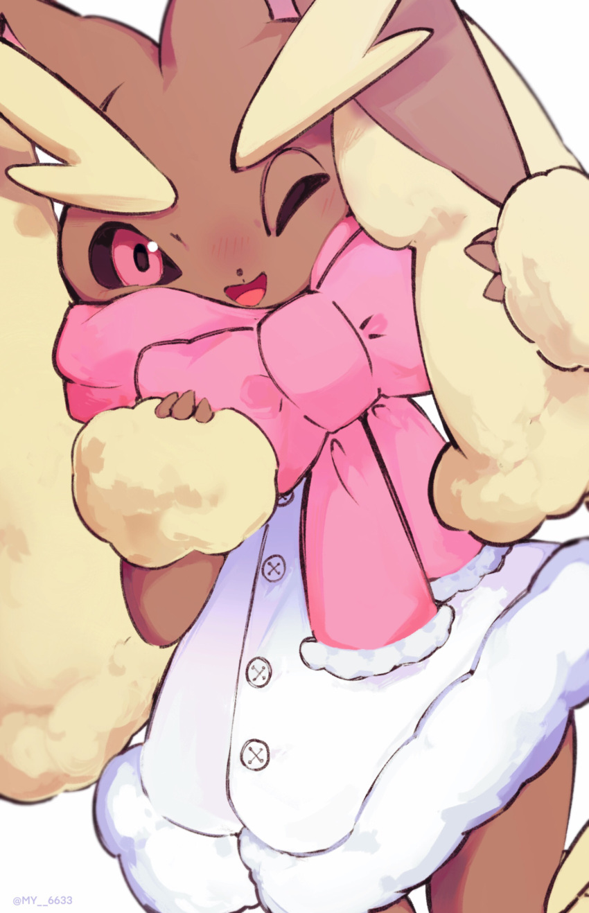 1girl, absurdres, animal_ears, animal_nose, artist_name, black_sclera, blush, body_fur