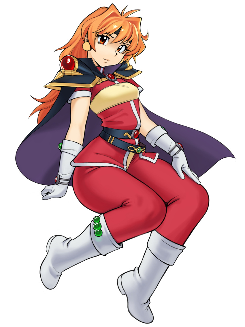 1girl, absurdres, armor, bandeau, belt, black_belt, black_cape, black_headband