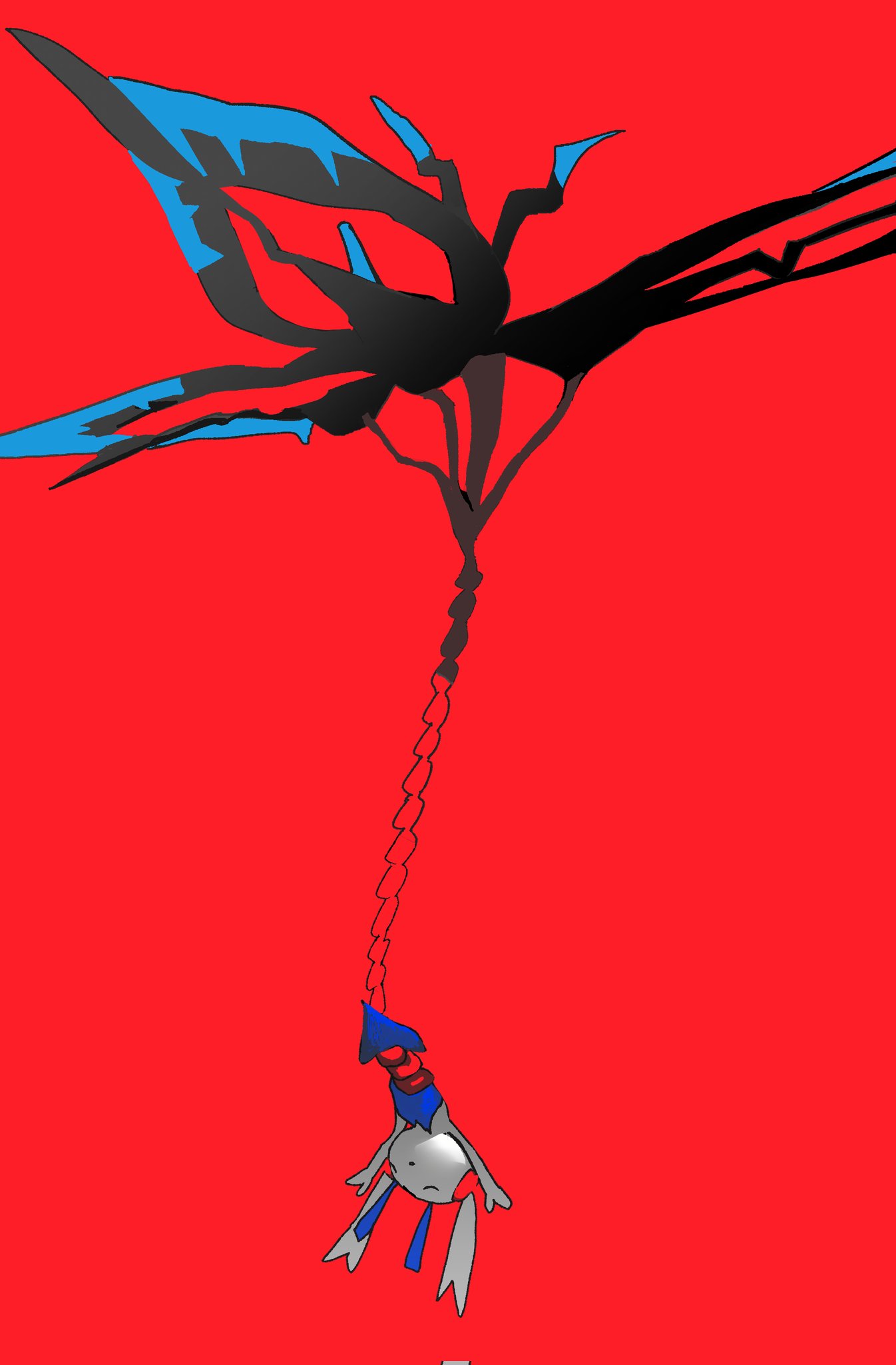 arms_up, closed_eyes, closed_mouth, corrupted_twitter_file, floette, floette_(eternal), goguma_wagamja, highres