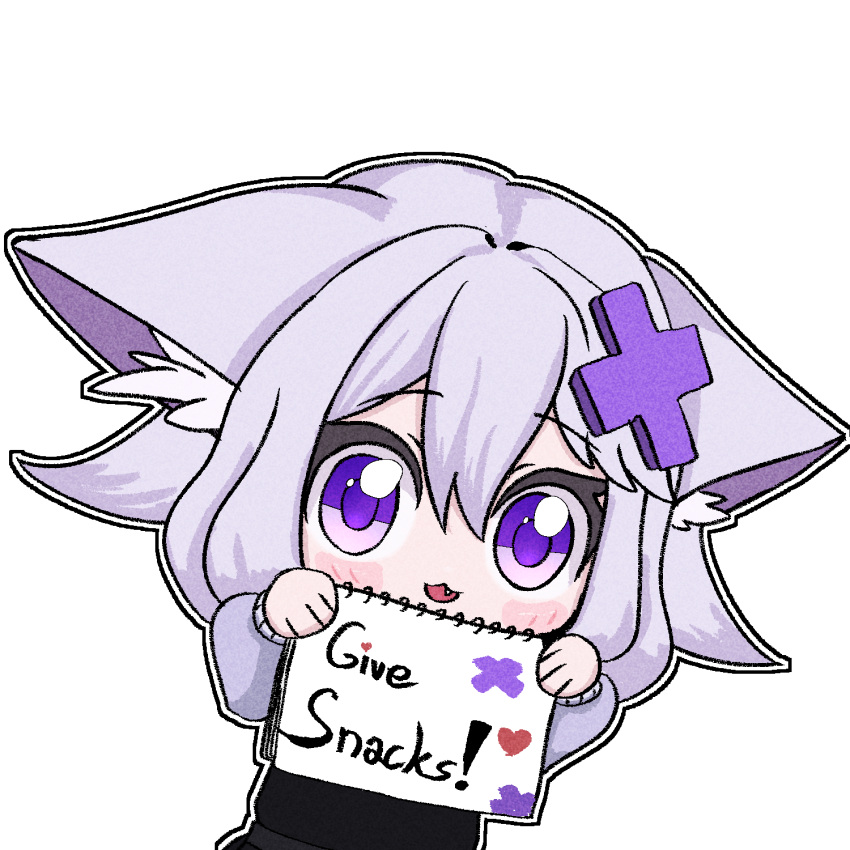 1girl, :3, animal_ear_fluff, animal_ears, blush, blush_stickers, cat_ears, cat_girl