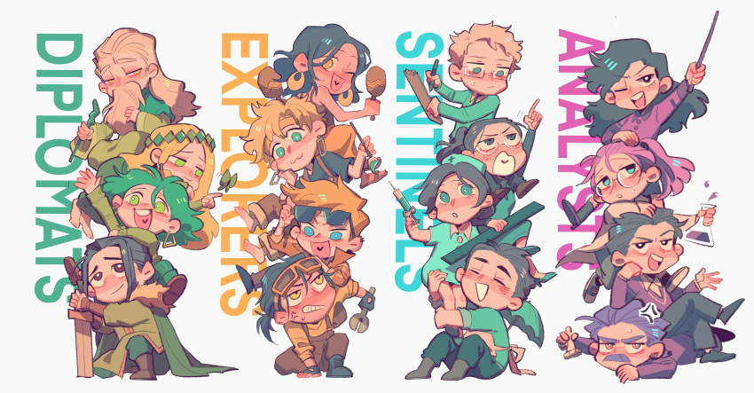 16personalities, 6+boys, 6+girls, absurdres, adventurer_(16personalities), advocate_(16personalities), architect_(16personalities), campaigner_(16personalities)