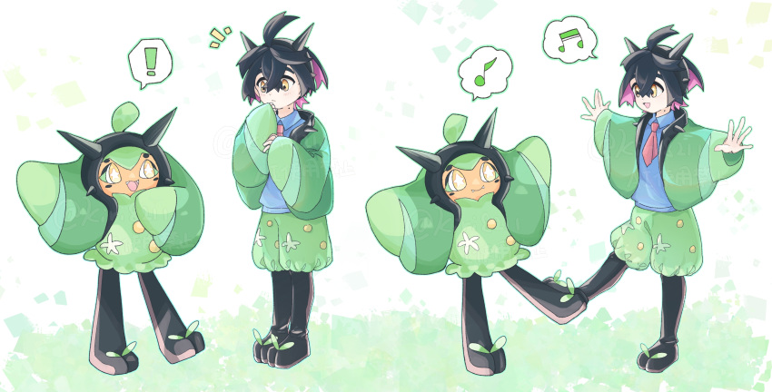 !, 1boy, :d, \o/, arms_up, black_hair, black_hairband, blueberry_academy_school_uniform