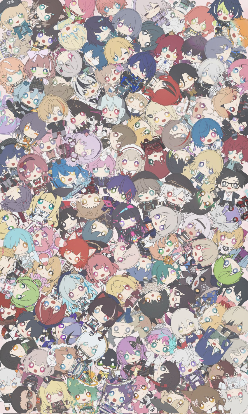 1other, 6+boys, 6+girls, a_(naraka), absolutely_everyone, aiba_uiha, aiba_uiha_(4th_costume), aizono_manami, aizono_manami_(1st_costume), akabane_youko, akabane_youko_(5th_costume), akagi_wen, akagi_wen_(1st_costume), amagase_muyu, amagase_muyu_(2nd_costume), amamiya_kokoro, amamiya_kokoro_(1st_costume), amemori_sayo, amemori_sayo_(1st_costume), ange_katrina, ars_almal, ars_almal_(1st_costume), asuka_hina, azuchi_momo, azuchi_momo_(1st_costume), belmond_banderas, belmond_banderas_(1st_costume), bright_pupils, character_doll, commentary_request, debidebi_debiru, debitto_(makaino_ririmu), dola_(2nd_costume)_(nijisanji), dola_(nijisanji), doll, eli_conifer, eli_conifer_(1st_costume), elu_(8th_costume)_(nijisanji), elu_(nijisanji), emma_august, emma_august_(1st_costume), everyone, ex_albio, ex_albio_(1st_costume), fumi_(1st_costume)_(nijisanji), fumi_(nijisanji), fumino_tamaki, fumino_tamaki_(1st_costume), fura_kanato, fura_kanato_(school_uniform), furen_e_lustario, furen_e_lustario_(1st_costume), fushimi_gaku, fushimi_gaku_(7th_costume), fuwa_minato, fuwa_minato_(1st_costume), genzuki_toujirou, genzuki_toujirou_(5th_costume), gilzaren_iii, gilzaren_iii_(1st_costume), gwelu_os_gar, gwelu_os_gar_(1st_costume), hakase_fuyuki, hakase_fuyuki_(3rd_costume), hanabatake_chaika, hanabatake_chaika_(1st_costume), harusaki_air, harusaki_air_(4th_costume), hayama_marin, hayama_marin_(3rd_costume), hayase_sou, hayase_sou_(1st_costume), hibachi_mana, hibachi_mana_(1st_costume), highres, higuchi_kaede, higuchi_kaede_(10th_costume), hohojiro-san_(lain_paterson), honma_himawari, honma_himawari_(10th_costume), hoshikawa_sara, hoshikawa_sara_(4th_costume), hoshirube_sho, hoshirube_sho_(1st_costume), hyakumantenbara_salome, hyakumantenbara_salome_(1st_costume), ibrahim_(4th_costume)_(nijisanji), ibrahim_(nijisanji), ienaga_mugi, ienaga_mugi_(1st_costume), igarashi_rika, igarashi_rika_(1st_costume), inami_rai, inami_rai_(1st_costume), inui_toko, ishigami_nozomi, ishigami_nozomi_(1st_costume), jk_gumi_(nijisanji), joe_rikiichi, joe_rikiichi_(1st_costume), kaburaki_roco, kaburaki_roco_(1st_costume), kagami_hayato, kagami_hayato_(3rd_costume), kaida_haru, kaida_haru_(1st_costume), kanae_(7th_costume)_(nijisanji), kanae_(nijisanji), kanda_shouichi, kanda_shouichi_(1st_costume), kenmochi_touya, kenmochi_touya_(7th_costume), kitakoji_hisui, kitakoji_hisui_(3rd_costume), koshimizu_toru, koshimizu_toru_(1st_costume), koyanagi_rou, koyanagi_rou_(1st_costume), kuramochi_meruto, kuramochi_meruto_(1st_costume), kuroi_shiba, kurusu_natsume, kurusu_natsume_(1st_costume), kuzuha_(3rd_costume)_(nijisanji), kuzuha_(nijisanji), lain_paterson, lain_paterson_(1st_costume), lauren_iroas, lauren_iroas_(3rd_costume), leos_vincent, leos_vincent_(1st_costume), levi_elipha, levi_elipha_(1st_costume), lize_helesta, luis_cammy, luis_cammy_(7th_costume), machita_chima, machita_chima_(1st_costume), maimoto_keisuke, maimoto_keisuke_(1st_costume), makaino_ririmu, makaino_ririmu_(4th_costume), mameneko_(leos_vincent), mashiro_meme, mashiro_meme_(2nd_costume), matsukai_mao, matsukai_mao_(1st_costume), moira_(1st_costume)_(nijisanji), moira_(nijisanji), mononobe_alice, mononobe_alice_(1st_costume), morinaka_kazaki, morinaka_kazaki_(8th_costume), multicolored_eyes, multiple_boys, multiple_girls, murakumo_kagetsu, murakumo_kagetsu_(1st_costume), nagao_kei, nagao_kei_(4th_costume), naraka_(1st_costume)_(nijisanji), naraka_(nijisanji), naruse_naru, naruse_naru_(4th_costume), nijisanji, nishizono_chigusa, nishizono_chigusa_(1st_costume), nui_sociere, nui_sociere_(1st_costume), oliver_evans, oliver_evans_(1st_costume), onomachi_haruka, onomachi_haruka_(3rd_costume), ponto_nei, ponto_nei_(2nd_costume), ranunculus_(nijisanji), ratna_petit, ratna_petit_(1st_costume), rene_(kuramochi_meruto), rindou_mikoto, rindou_mikoto_(1st_costume), ryuushen, ryuushen_(3rd_costume), saegusa_akina, saegusa_akina_(2nd_costume), saiki_ittetsu, saiki_ittetsu_(1st_costume), sakura_ritsuki, sakura_ritsuki_(1st_costume), sanbaka_(nijisanji), sanbaka_anniversary_outfit, sasaki_saku, sasaki_saku_(6th_costume), seraph_dazzlegarden, seraph_dazzlegarden_(school_uniform), seto_miyako, seto_miyako_(1st_costume), shellin_burgundy, shellin_burgundy_(1st_costume), shibuya_hajime, shibuya_hajime_(4th_costume), shiina_yuika, shiina_yuika_(7th_costume), shikinagi_akira, shikinagi_akira_(school_uniform), shirayuki_tomoe, shirayuki_tomoe_(1st_costume), shishido_akari, shishido_akari_(1st_costume), shizuka_rin, shizuka_rin_(7th_costume), sister_claire, sister_claire_(1st_costume), smc-gumi_(nijisanji), sophia_valentine, sophia_valentine_(1st_costume), sorahoshi_kirame, sorahoshi_kirame_(1st_costume), sukoya_kana, sukoya_kana_(4th_costume), suo_sango, suo_sango_(1st_costume), suzuka_utako, suzuka_utako_(9th_costume), suzuki_masaru, suzuki_masaru_(8th_costume), suzuya_aki, suzuya_aki_(1st_costume), takamiya_rion, takamiya_rion_(1st_costume), todo_kohaku, todo_kohaku_(1st_costume), todoroki_kyouko, todoroki_kyouko_(5th_costume), tsukino_mito, tsukino_mito_(tsuki_no_usagi_ha_virtual_no_yume_wo_miru), two-tone_eyes, umise_yotsuha, umise_yotsuha_(2nd_costume), un_(naraka), upside-down, usami_rito, usami_rito_(1st_costume), ushimi_ichigo, ushimi_ichigo_(1st_costume), uzuki_kou, uzuki_kou_(3rd_costume), virtual_youtuber, watarai_hibari, watarai_hibari_(school_uniform), white_pupils, yaguruma_rine, yaguruma_rine_(1st_costume), yamagami_karuta, yamagami_karuta_(4th_costume), yashiro_kizuku, yashiro_kizuku_(1st_costume), yorumi_rena, yorumi_rena_(4th_costume), yukishiro_mahiro, yukishiro_mahiro_(3rd_costume), yumeoi_kakeru, yumeoi_kakeru_(1st_costume), yumi_(qianching-lee), yuuhi_riri, yuuhi_riri_(1st_costume), yuuki_chihiro, yuuki_chihiro_(10th_costume), yuzuki_roa, yuzuki_roa_(3rd_costume)