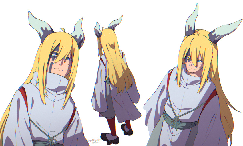 1boy, alternate_hair_length, alternate_hairstyle, ariamikukanzaki, blonde_hair, blue_eyes, boruto:_naruto_next_generations, commentary