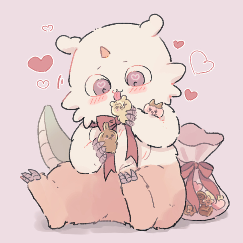 anoko_(chiikawa), bag, candy, chiikawa, chiikawa_(character), chocolate, creature, dekatsuyo_(chiikawa)