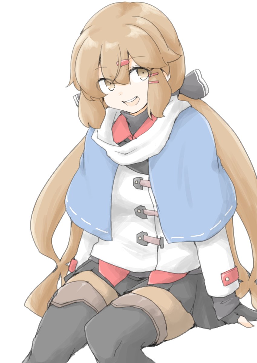 1girl, akara_kai, anchor_necklace, black-haired_customer_(book_of_the_cafe), black_bow, blue_shawl, blush, boots