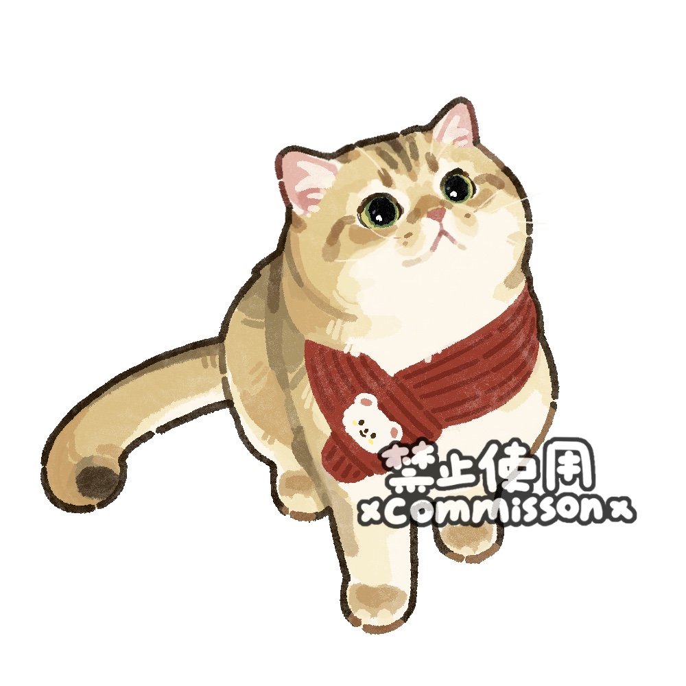 animal, animal_focus, animal_print, bear_print, british_shorthair, cat, clothed_animal, commission