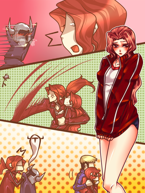 character_request, comic, death-adder, discharge_cycle, genderswap, goenitz, johann, king_of_fighters