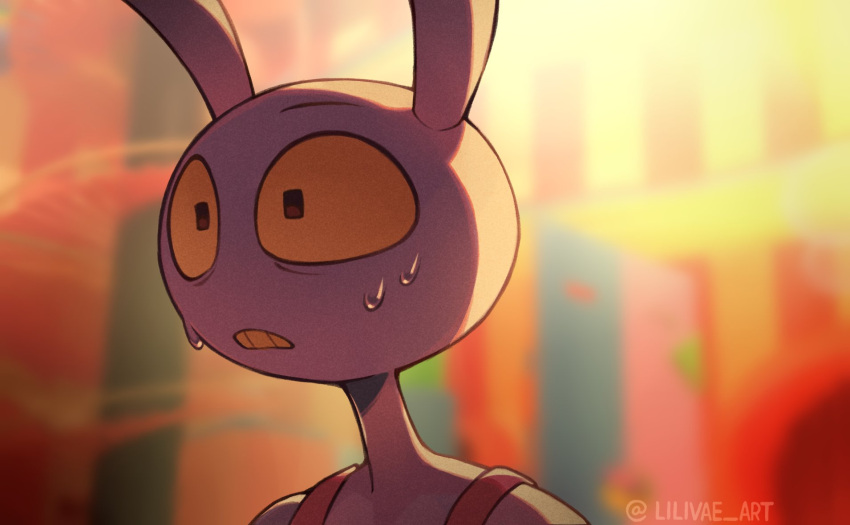 1boy, animal_ears, artist_name, commentary, english_commentary, frown, furry, furry_male