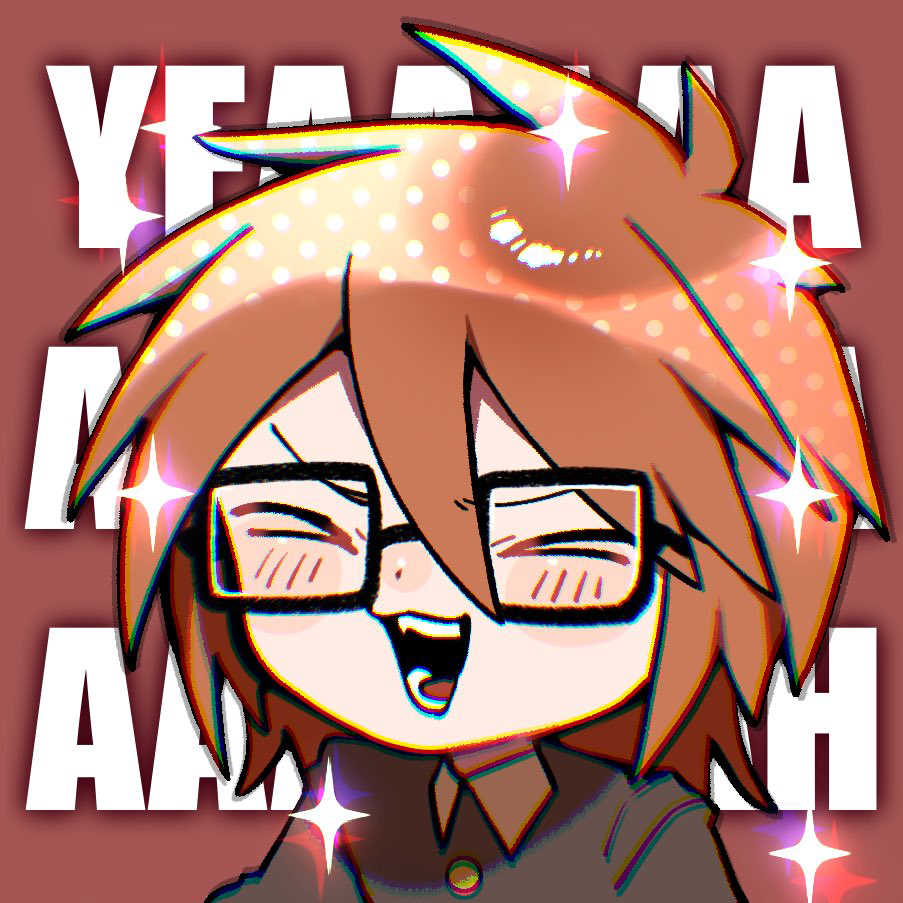 1boy, chibi, closed_eyes, commentary_request, english_text, flower, glasses, male_focus